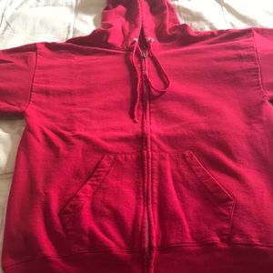 Zip up hoodie